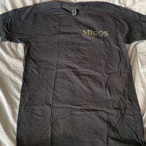 MIGOS 2018 VIP concert tour band tee shirt size S never worn